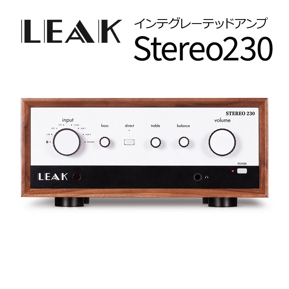 LEAK Audio - Stereo 230/��������ʥåȡ�USB/DAC��ARC��ܡ�����ƥ��졼�ƥåɥ���סˡ�JP�աڥ᡼�����߸�ͭ��¨Ǽ��