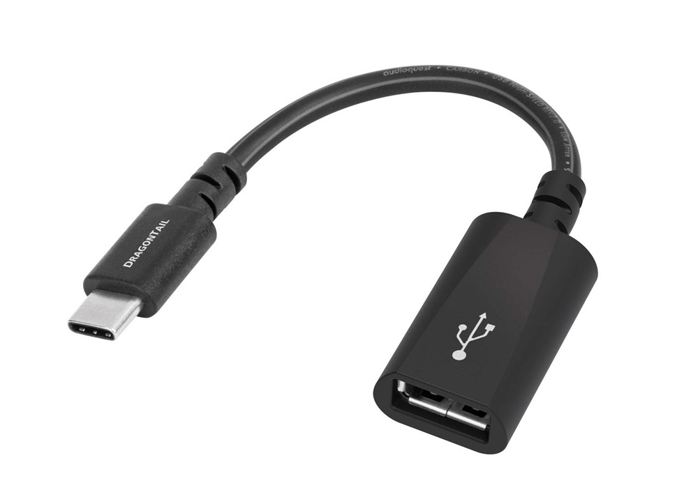 audioquest - DragonTail USB-C��DRAGONTAIL/C�ˡ�USB C - USB A�ʥ᥹���� �Ѵ������֥�ˡ�JP�աں߸�ͭ��¨Ǽ��