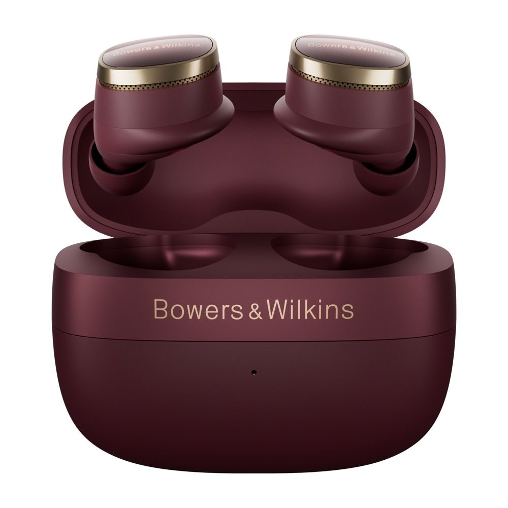 B&W Pi8 ダークバーガンディワイヤレスイヤホン B&W - Pi8/DB/ダーク・バーガンディー（PI8/DB）ノイズキャンセリング