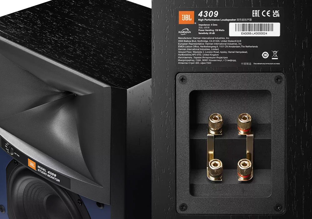 JBL - 4309（ペア）ブックシェルフスピーカー《JP》【在庫有り