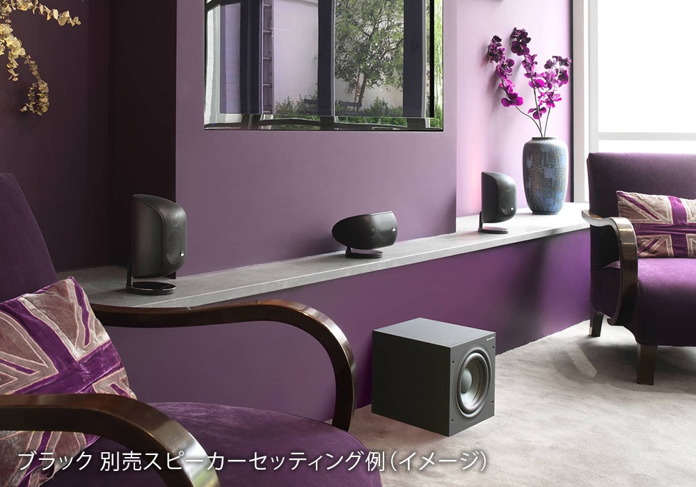 B&W - M-1/ブラック（1本）M1/B 小型スピーカー《JP》【在庫有り