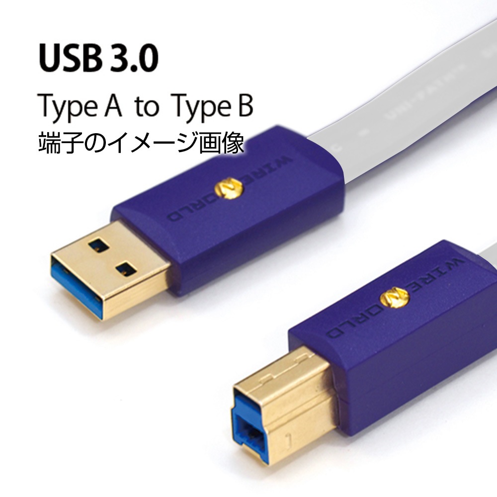 WIREWORLD - C3AB/3.0m（USB3.0ケーブル・A-B）＜Chroma 8＞《JP