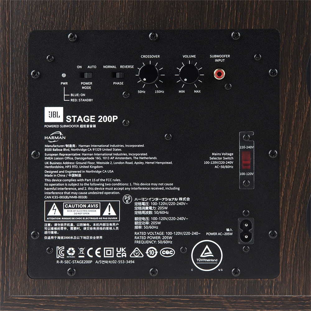 JBL - STAGE 200P BLK/֥åJBL200PBLKJNˡ1ܡ˥֥եJPաں߸ͭ¨Ǽ