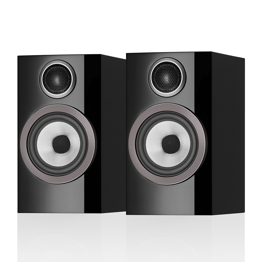 B&W - 707S3-B/グロス・ブラック（ペア）ブックシェルフスピーカー《JP