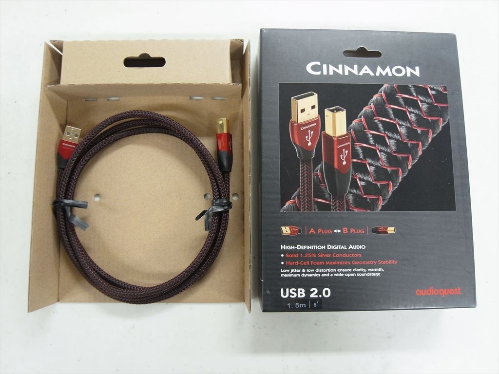 audioquest - USB2 CINNAMON/1.5m/AB《JP-u》