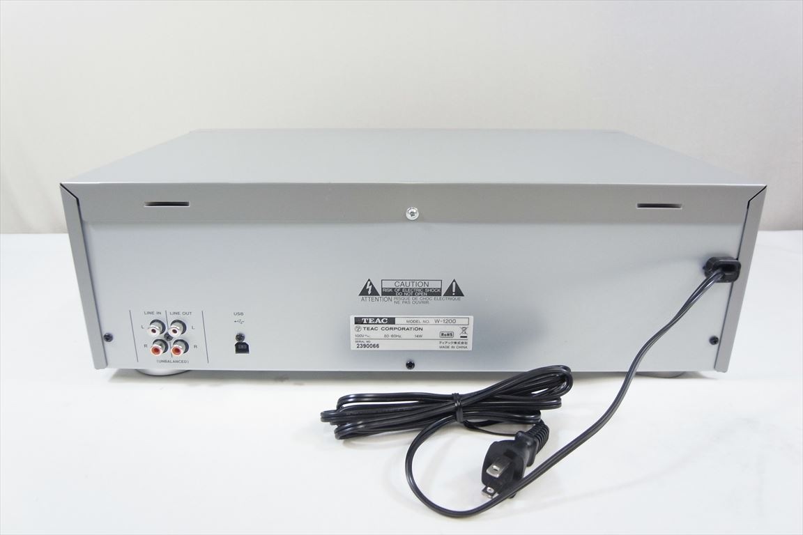 TEAC - W-1200《JP-u》 | | オーディオ、ホームシアターの専門店