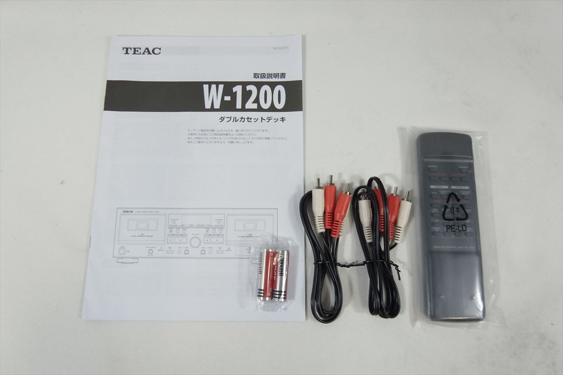 TEAC - W-1200《JP-u》 | | オーディオ、ホームシアターの専門店