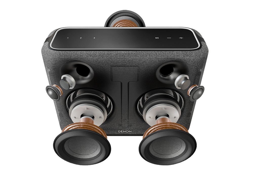 DENON - DENON HOME 250/�֥�å���DENONHOME250K�ˡ�1���Amazon Music HD��Spotify�б�/Alexa���/�ⲻ�����ƥ쥪���ޡ��ȥ��ԡ�������JP�աڴ����