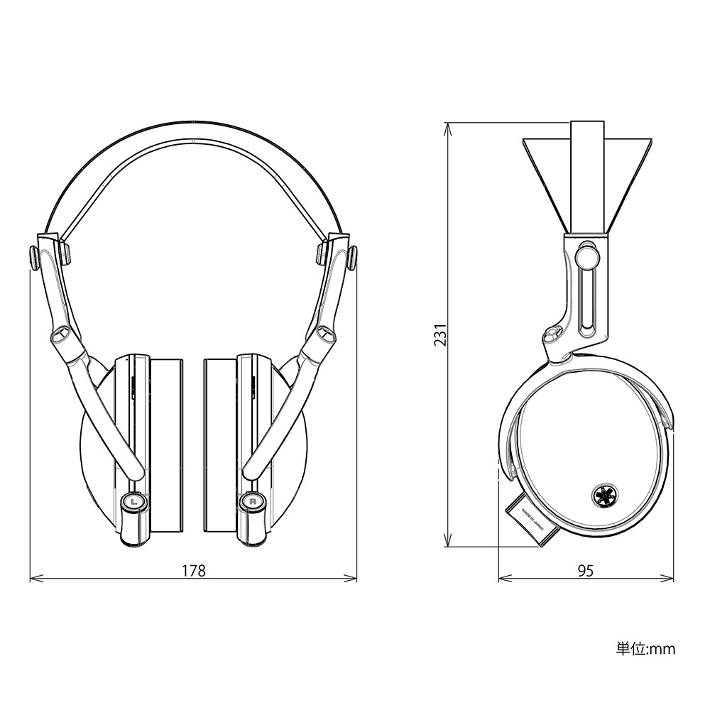 YAMAHA - YH-C3000/B�ʥ֥�å���̩�ķ��إåɥۥ�ˡ�JP�աڥ᡼��������ʡ�Ǽ���ϳ�ǧ�头Ϣ����