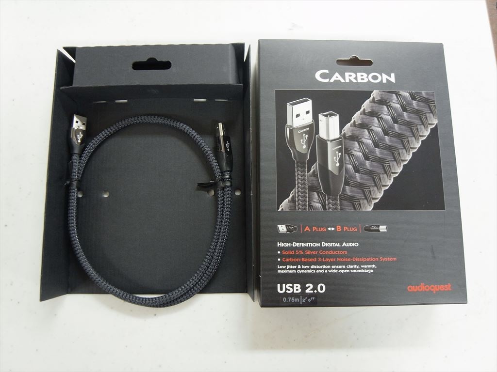 audioquest - USB2 CARBON/0.75m/AB《JP-u》