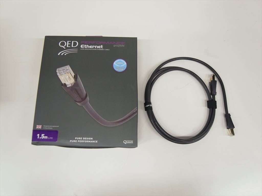 QED - Performance Ethernet Graphite/1.5m『B級品』《JP-u》