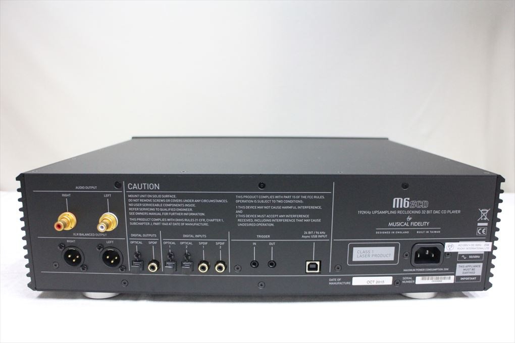 MUSICAL-FIDELITY - M6Scd/�֥�å���JP-u��