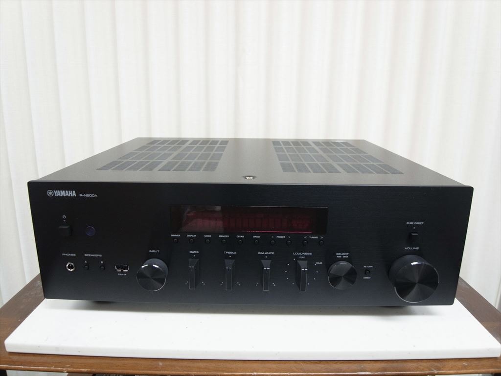 ヤマハ R-N600A アンプ 未開封 YAMAHA - R-N600A-B/ブラック『B級品』《JP-u》 | | オーディオ