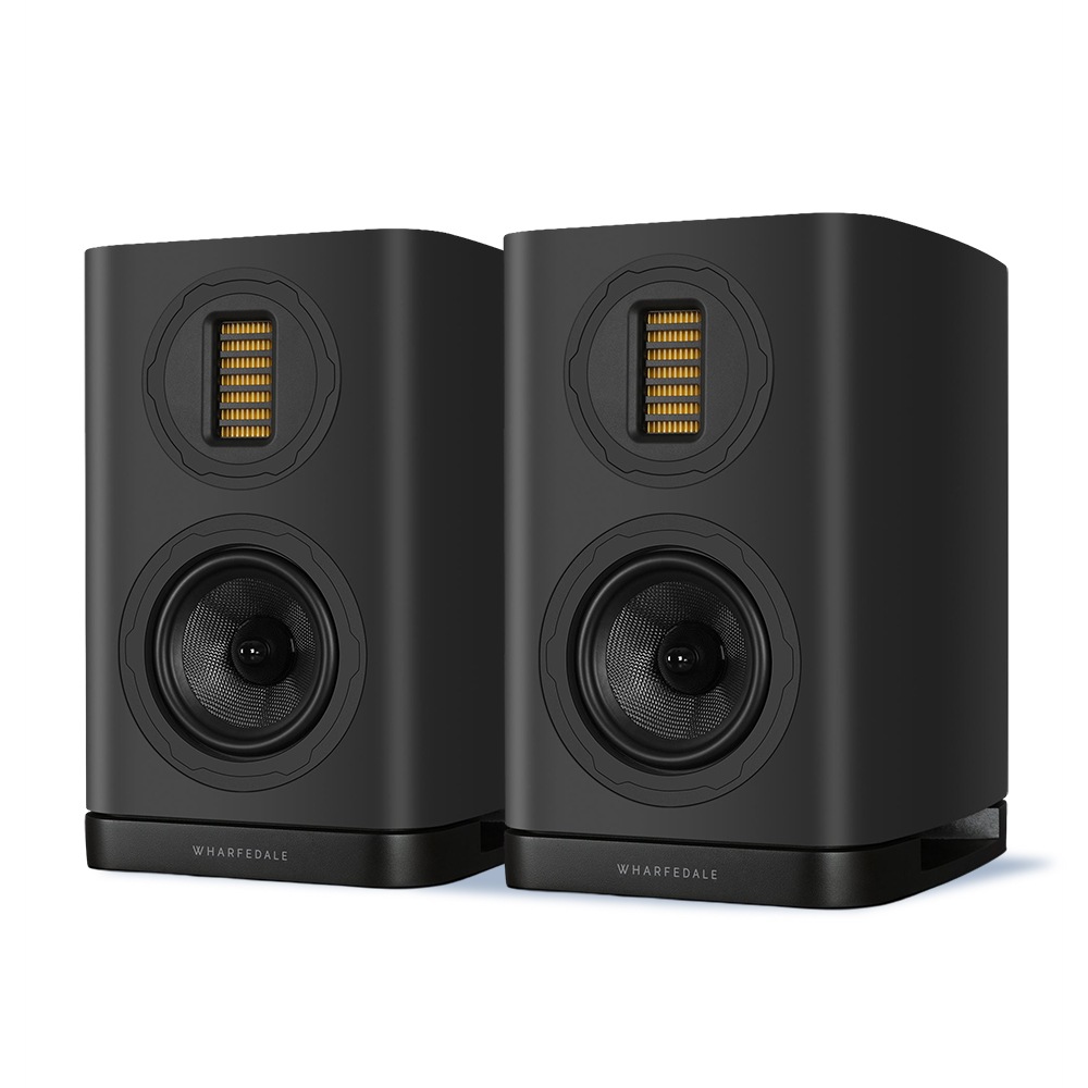 【新品】オールブラックス スピーカー オフィシャル ALL BLACKS Wharfedale - Evo5.1/ブラックアッシュ（ペア）ブックシェルフ