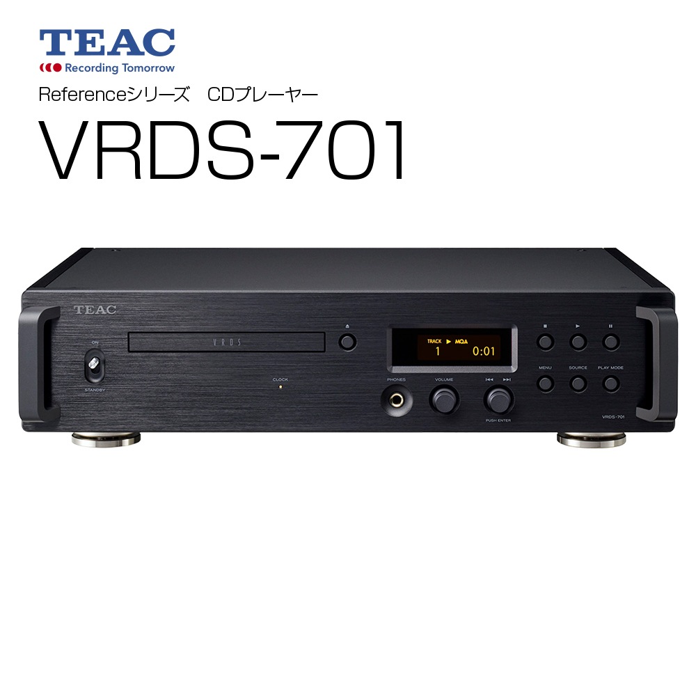 TEAC - VRDS-701-B/�֥�å���USB DAC��ܡ�CD�ץ졼�䡼�ˡ�JP�աں߸�ͭ��¨Ǽ��