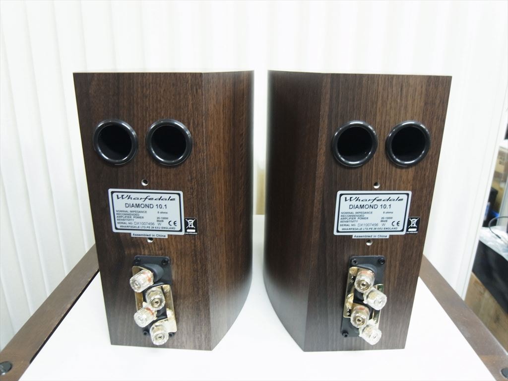 Wharfedale Diamond 10.1 ペアスピーカー ウォルナット Wharfedale Diamond 10.1 ペアスピーカー ウォルナット