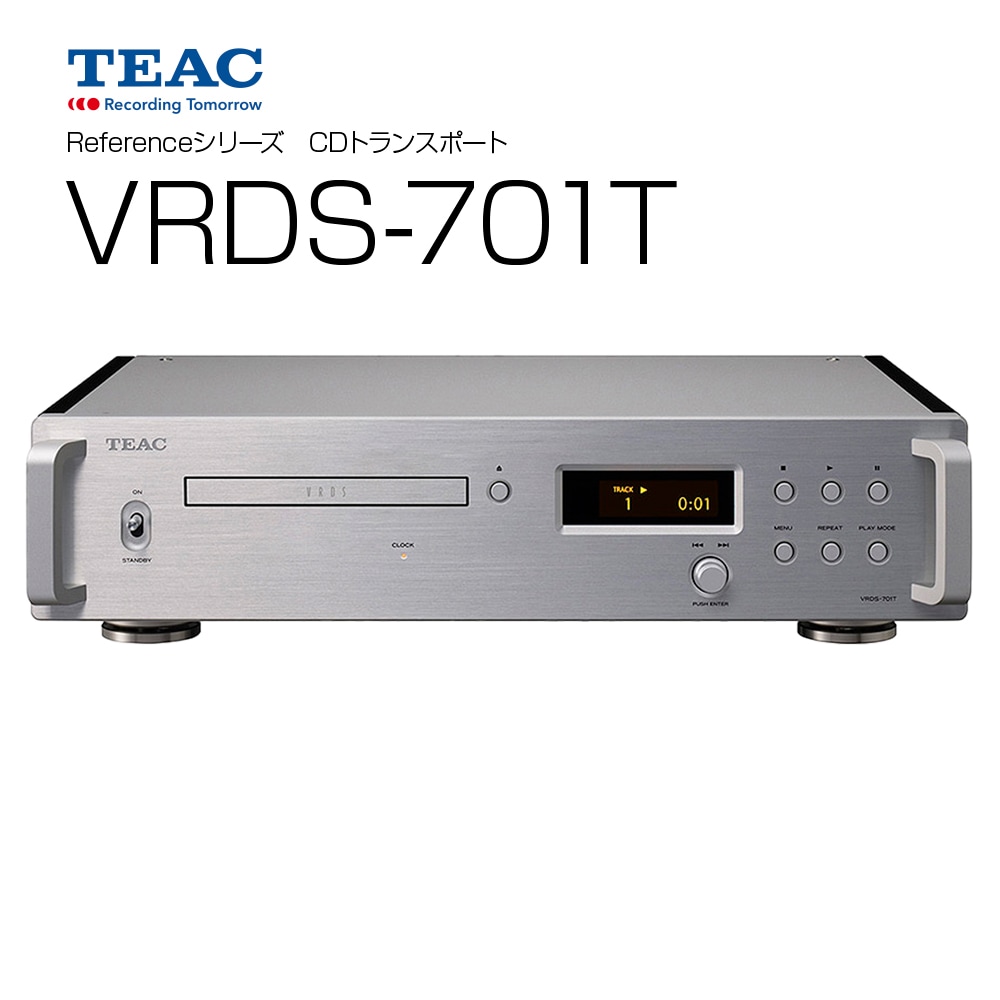 TEAC - VRDS-701T-S/����С���CD�ȥ�󥹥ݡ��ȡˡ�JP�աں߸�ͭ��¨Ǽ��