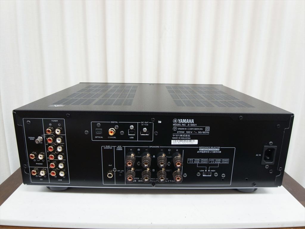 YAMAHA - A-S801/ブラック《JP-u》 | | オーディオ