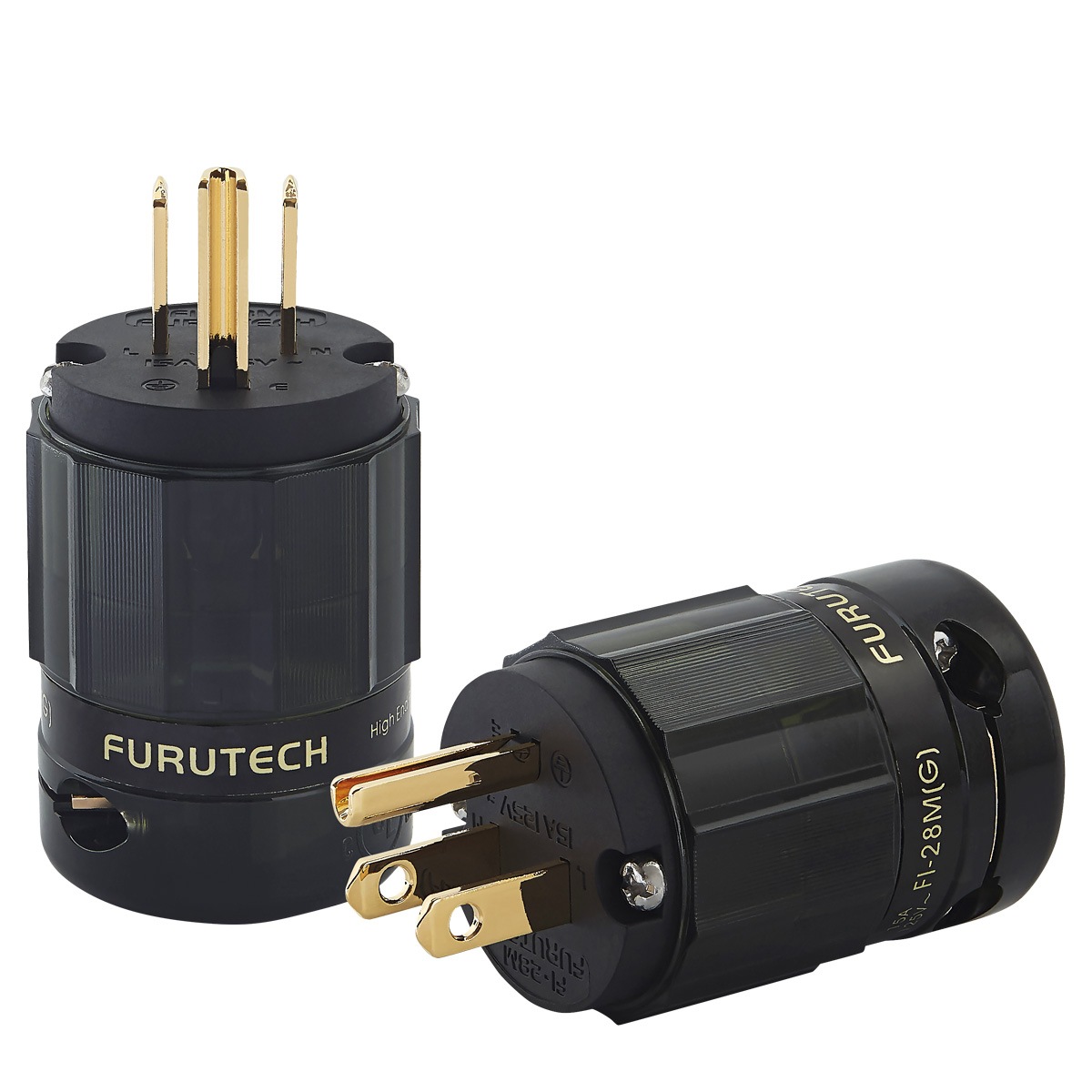 FURUTECH - FI-28M（G）（15A用3P電源プラグ・金メッキ）《JP