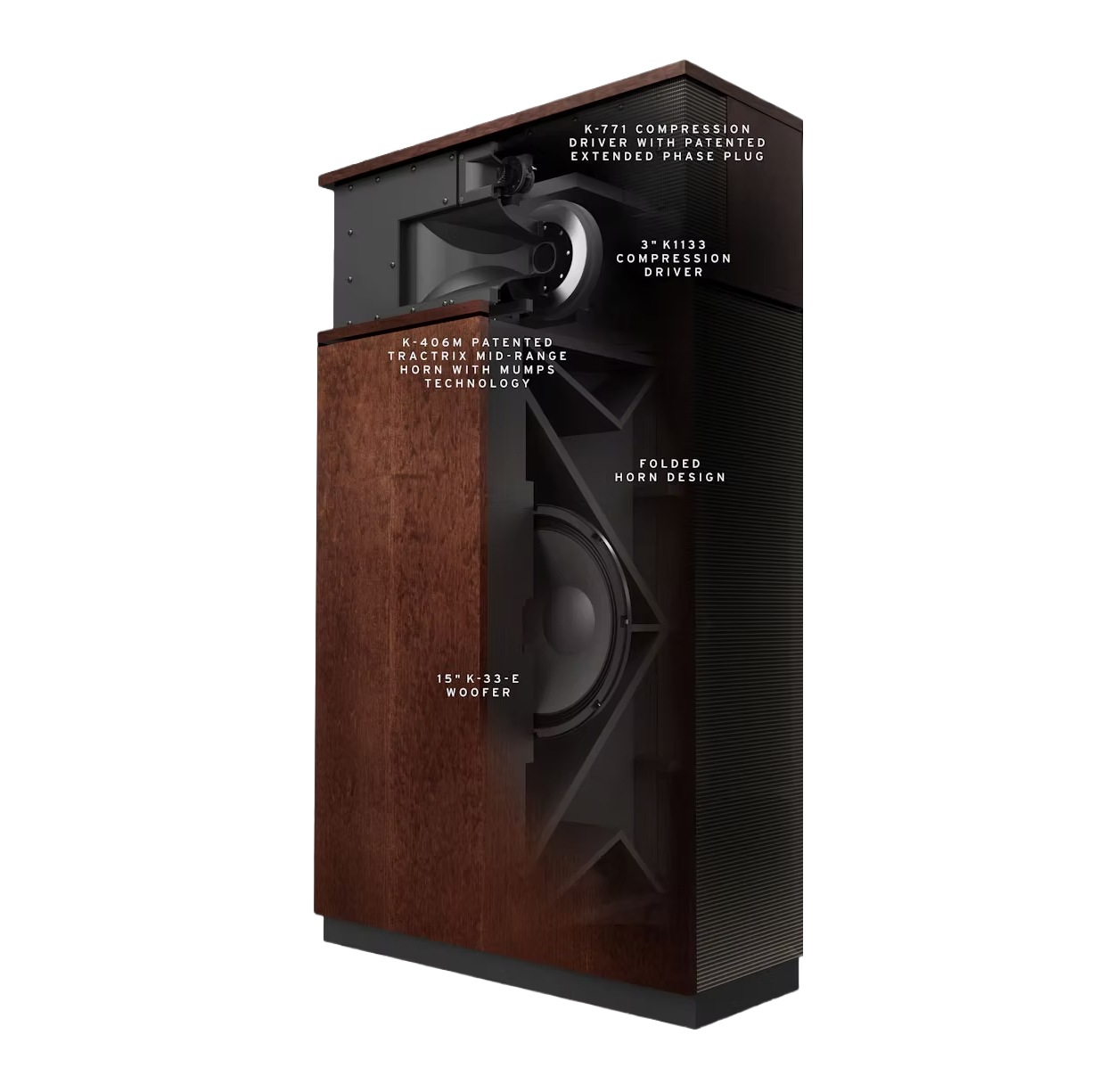 Klipsch - Klipschorn AK7/WN/����ꥫ�󡦥�����ʥåȡʥ���ץ���ۡ���ˡ�1�ܡ˥ե��������ԡ��������緿TEC�ѡڼ�������/�׻�����ѡۡ�JP�ա�Ǽ���ϳ�ǧ�头Ϣ����
