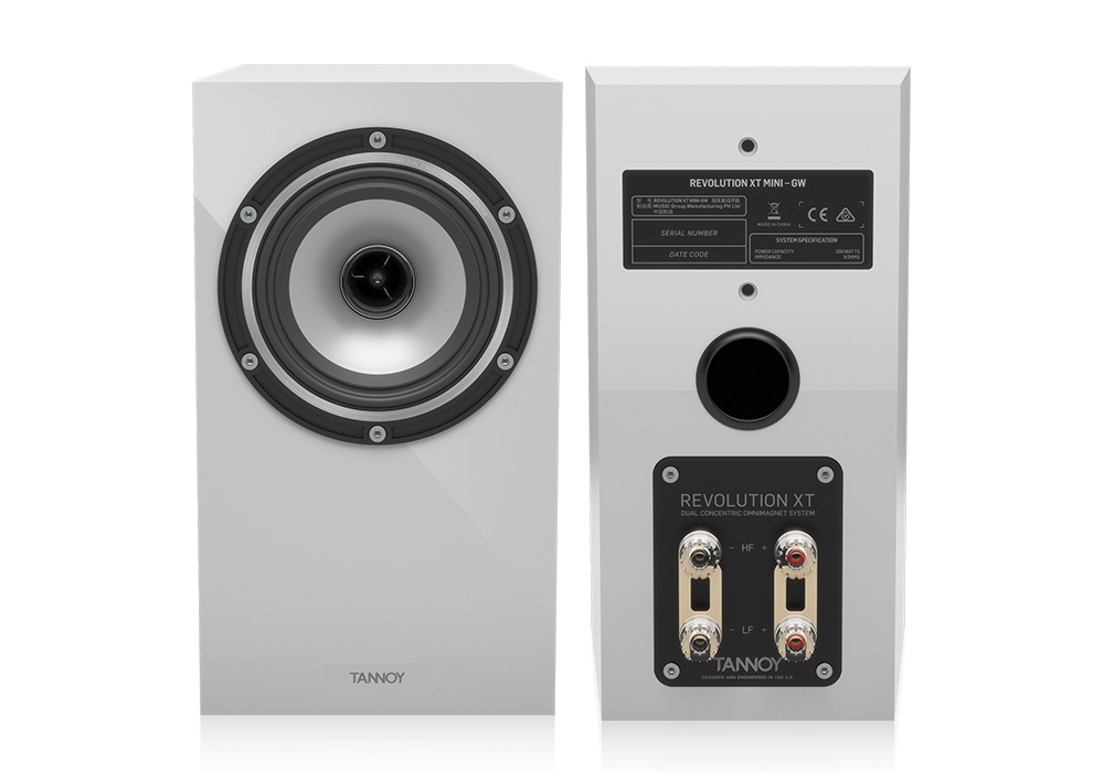 TANNOY ブックシェルフスピーカー Revolution XT Mini/グロスホワイト