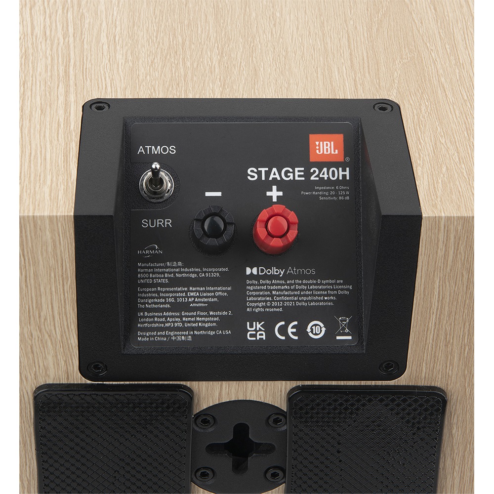 特注木製台JBL2405H 2個×2セット (音楽が楽しめます！！！） JBL Stage 240H 2-Way 4.5 in. (114 mm) Dolby Atmos Surround