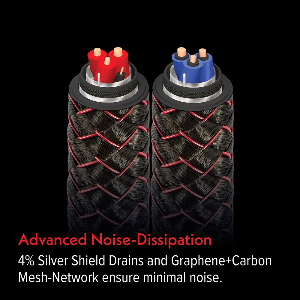 audioquest - BRAVE/2M/B（Brave Heart・スピーカーケーブル・2.0m