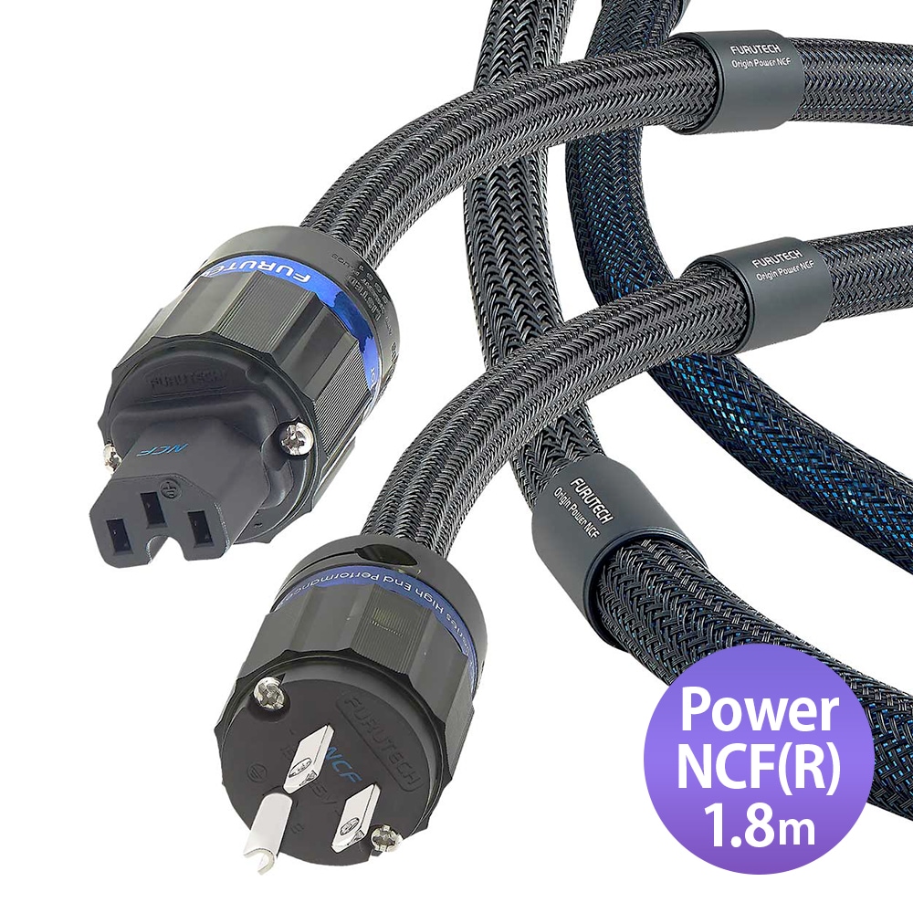 FURUTECH - ORIGIN POWER NCF（R）/1.8m（電源ケーブル）《JP