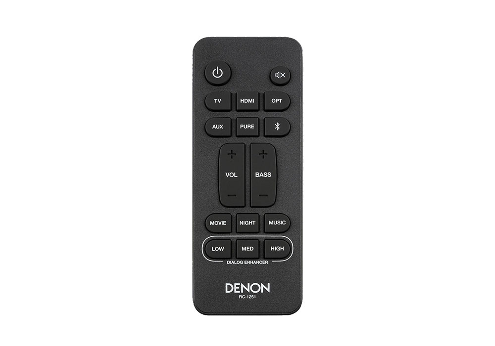 【美品】DHT-S217K サウンドバー Dolby Atmos対応 DHT-S217 - デュアルサブウーハー内蔵サウンドバー | Denon - 日本