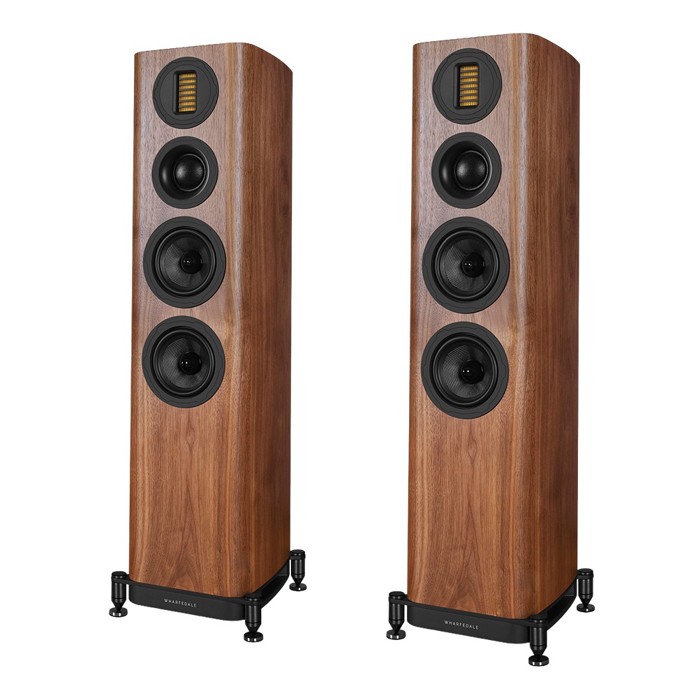 Wharfedale - Evo5.4/ウォールナット（ペア）フロアスタンドスピーカー