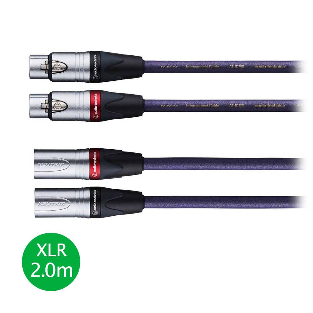 audio-technica - AT-IC700X/2.0�ʥڥ��ˡ�XLR�����֥롦2.0m�ˡ�FLUAT/�ե�奨�åȡ��JP�աڥ᡼��������ʡ�Ǽ���ϳ�ǧ�头Ϣ����