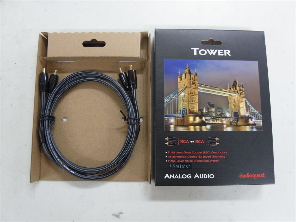 audioquest - TOWER/1.5M/RCA《JP-u》