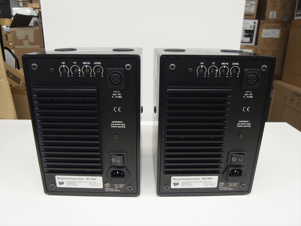 【ユニット新品交換済】musik / RL906 ペア Musikelectronic - RL906/ブラック（ペア）《JP-u》 | | オーディオ