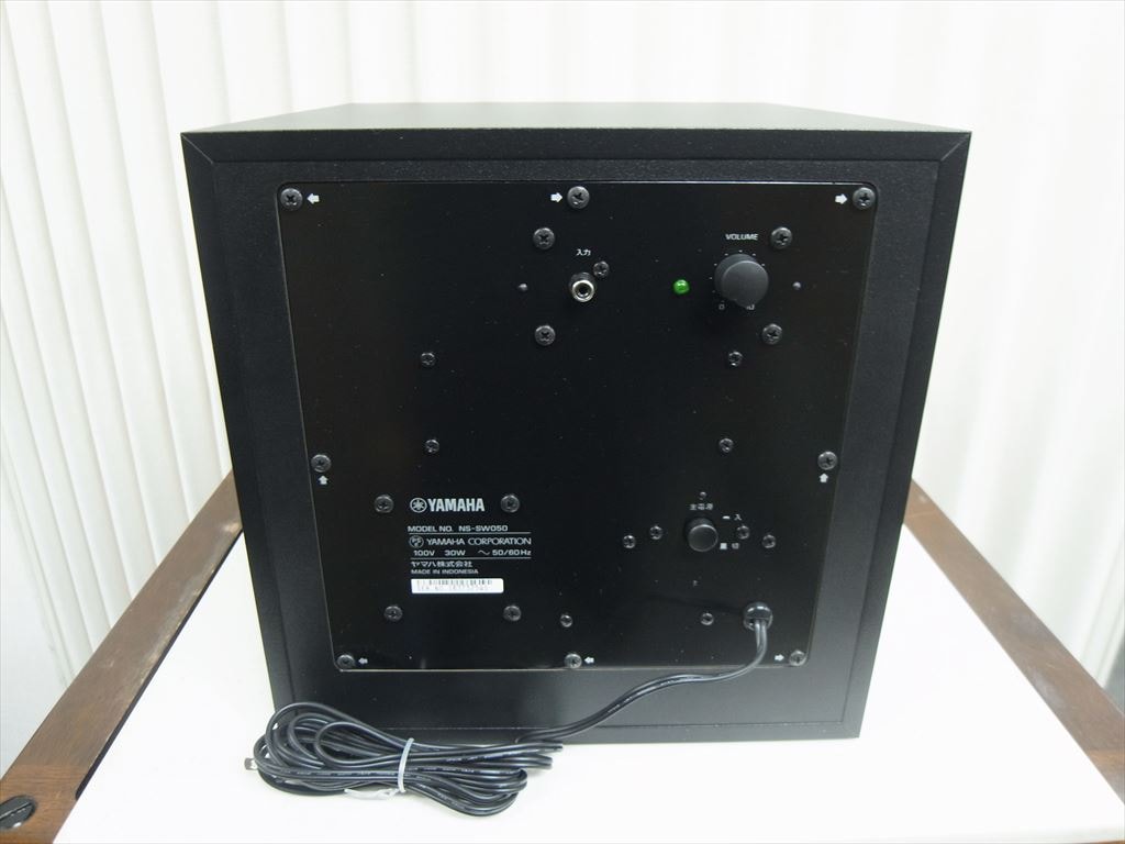 YAMAHA - NS-SW050/B/ブラック《JP-u》 | | オーディオ