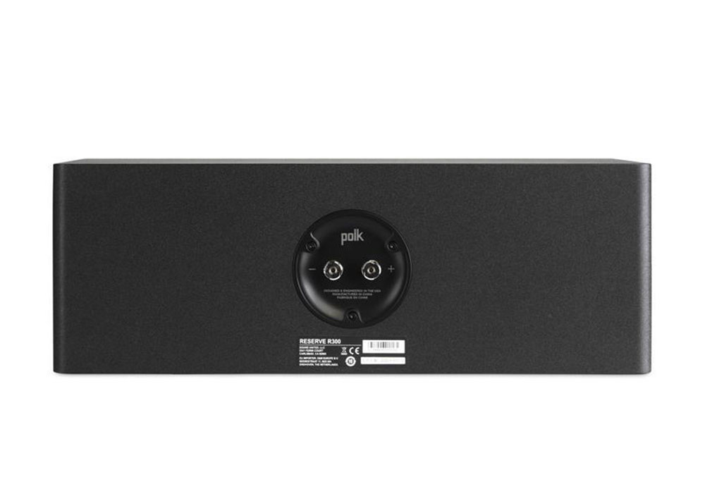 Polk Audio - R300/BLK/ブラック（1本）センタースピーカー《JP