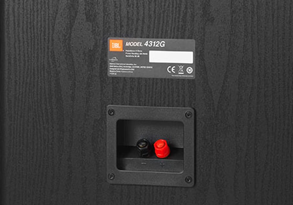 JBL - 4312G/ブラック（ペア）3ウェイスタジオモニター