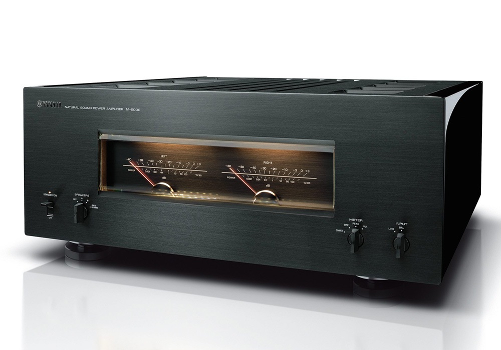 YAMAHA - M-5000/BP/ピアノ・ブラック（ステレオパワーアンプ）｛大型