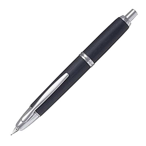 PILOT ・ パイロット万年筆 キャップレス 木軸 黒色 細字(F) パイロット 万年筆 キャップレス 木軸(きじく) ブラック