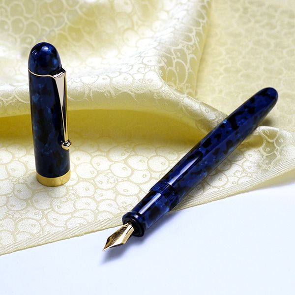  GOLD PEN 螺鈿　本革ケース付き ROYAL GOLD PEN 螺鈿 本革ケース付き