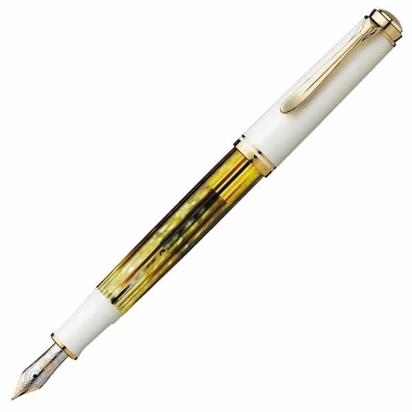 名入れ特急便】ペリカン 万年筆 スーベレーン M400 ホワイトトータス