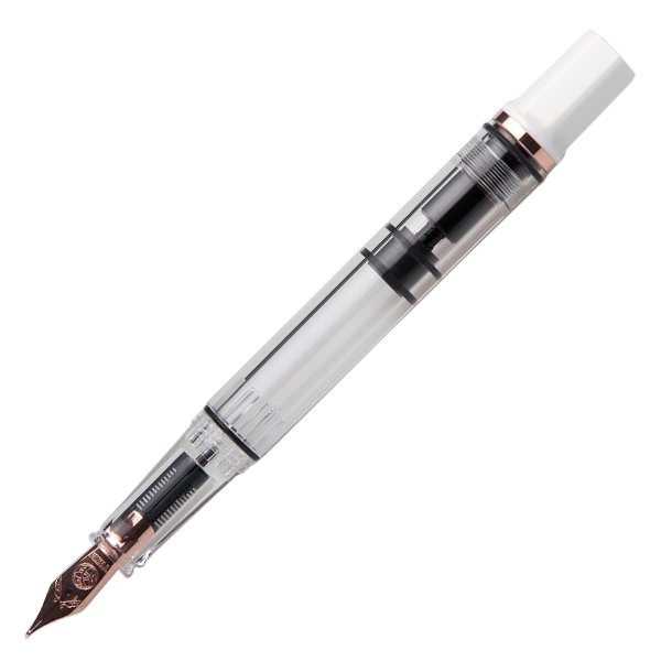 ツイスビー 万年筆 エコ ホワイトローズゴールド -TWSBI ECO White RG