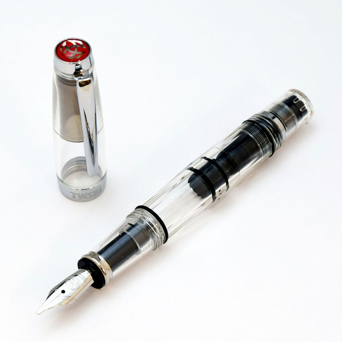 TWSBI ダイアモンド ミニ クリア万年筆 スタブ1.1 ツイスビー 万年筆 ダイヤモンド ミニ クリア スタブ(1.1mm