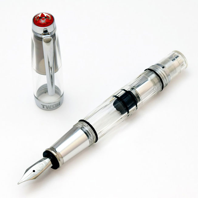 twsbi diamond mini AL ブルー スタブ1.1 廃盤　中古 twsbi diamond mini AL ブルー スタブ1.1 廃盤 中古