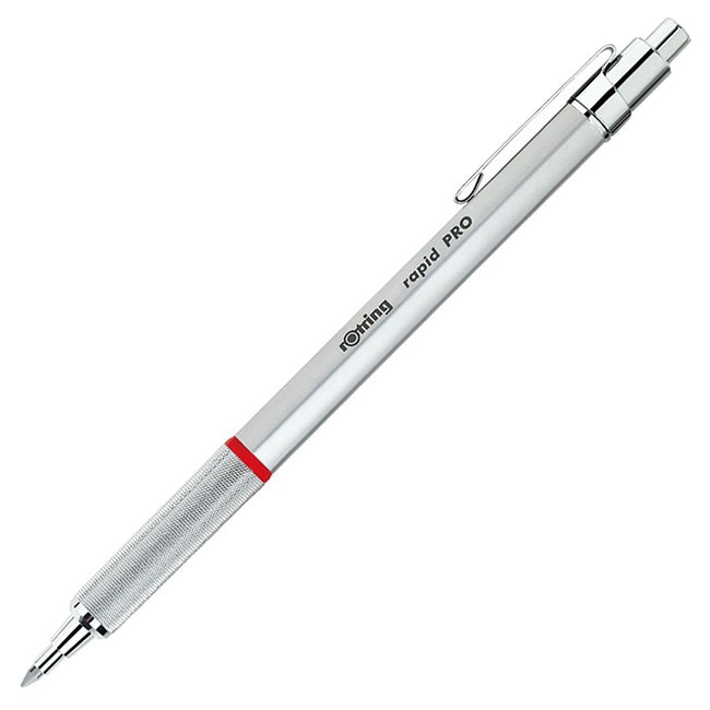 ロットリング ボールペン ラピッドプロ シルバー｜ロットリング