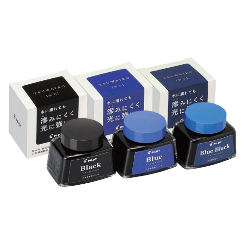 パイロット 万年筆用顔料インキ 強色(TSUWAIRO) 30ml｜パイロット