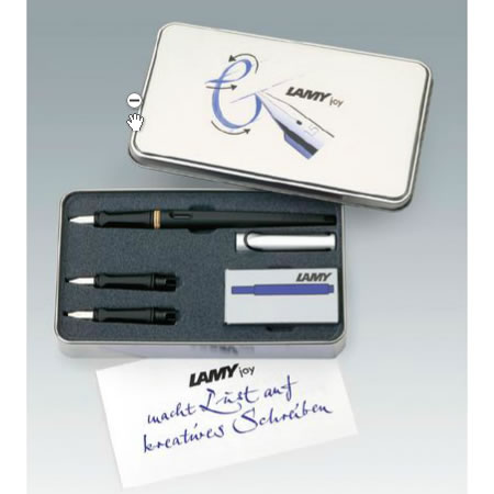 LAMY ラミー joy 万年筆 カリグラフィーセット 限定カラー ラミー 万年筆 joy-AL カリグラフィセット｜【ラミー/LAMY】joy, joy