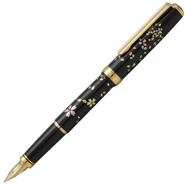 金沢箔　桜吹雪　PTL-20000H 18金　中字　プラチナ　万年筆 PLATINUM プラチナ万年筆 万年筆 金沢箔万年筆 PTL-20000H-52 桜