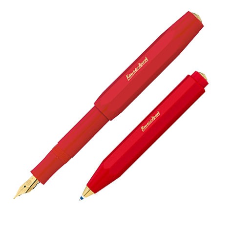 Kaweco 赤 ボールペン ケース付き Kaweco 赤 ボールペン ケース付き