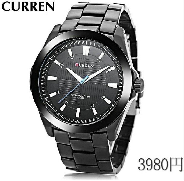 【送料無料・税込み】CURREN TB-819 420101-1902 シンプル アナログ タイプ 腕時計 上品 高品質 高級感 お洒落 クォーツ メンズ 重厚 高級 クール 流行 watches 人気 売れてる ランキング