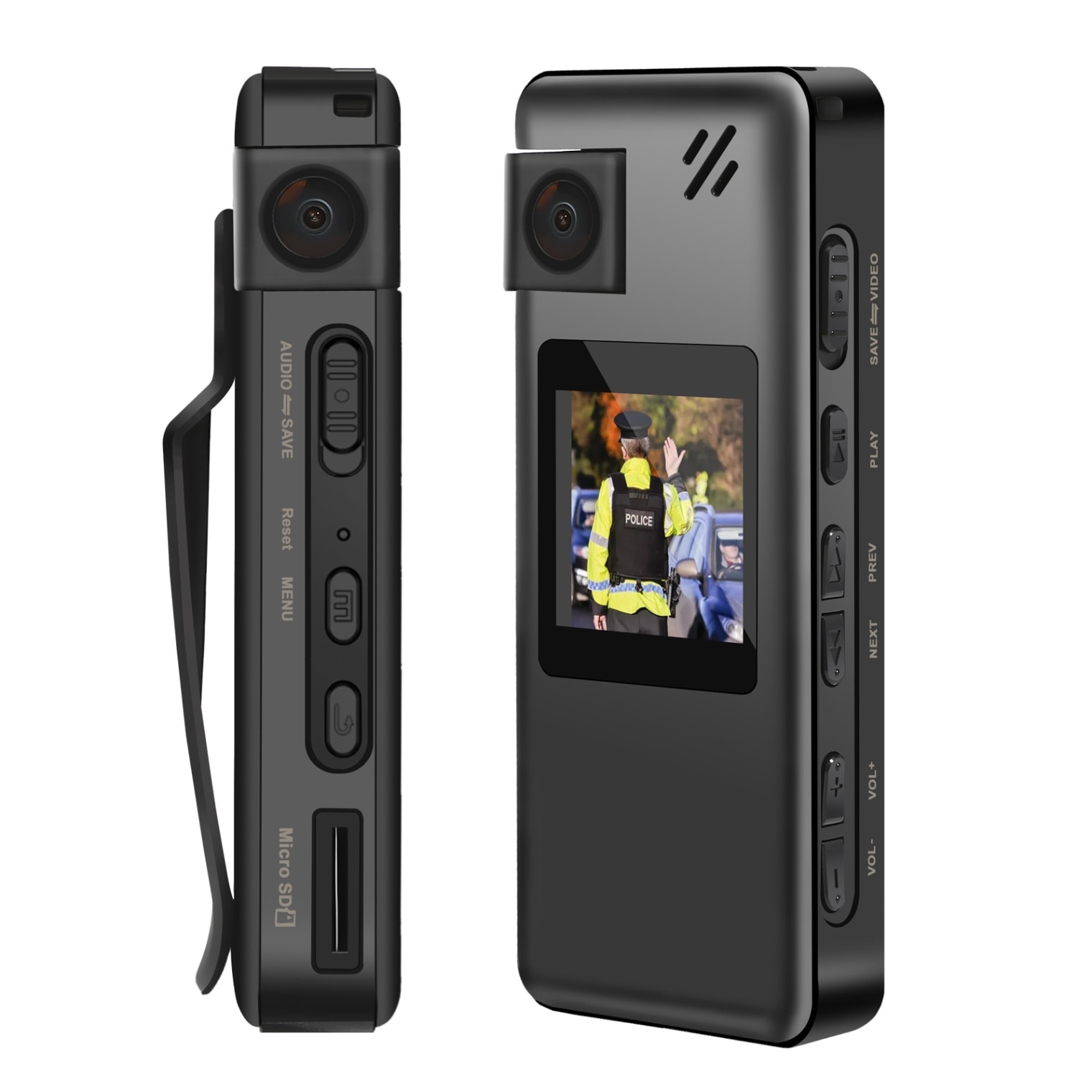最新TB-CS09液晶画面付き小型防犯カメラ 4K 高画質 録画 録音 記録 正規品 最新 TB-CS09 4K 高画質 液晶 画面 付 回転 ヘッド 超